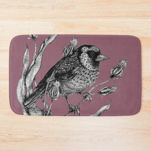 Item preview, Kopie von Sweet bird Dorothee with plant stone-lavender designed and sold by Susanne Margarete Lutz.
