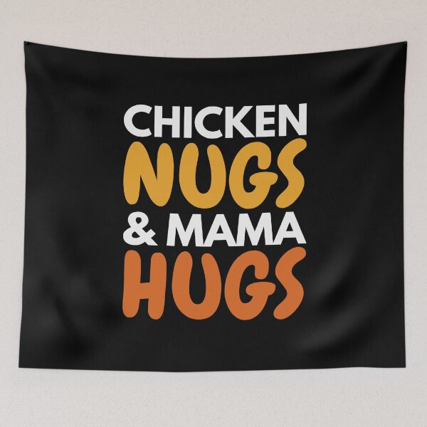 Item preview, Chicken Nugs and Mama Hugs,Momma's Boy Shirt,Funny Boy Shirt ,Boys T-Shirt,Little Boy Tee. designed and sold by Babe3955.
