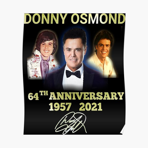 Donny Osmond Posters | Redbubble