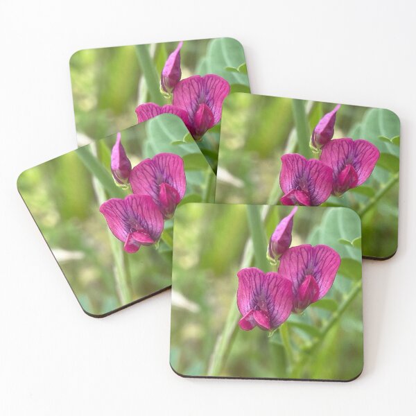Item preview, Fuchsia Sweet Pea Blooms designed and sold by Ponted.