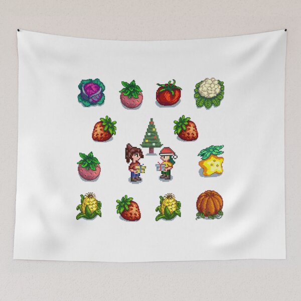 Item preview, Stardew Valley vegetables Christmas gift designed and sold by JoellenFuller.