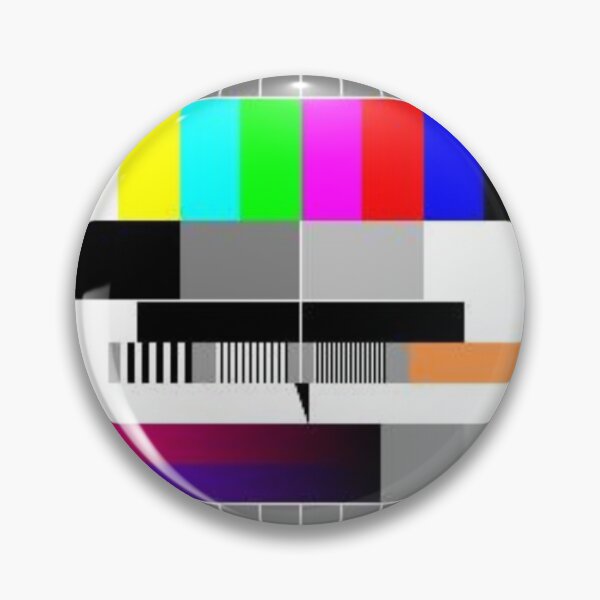 Item preview, TV test pattern designed and sold by Stylehigh.