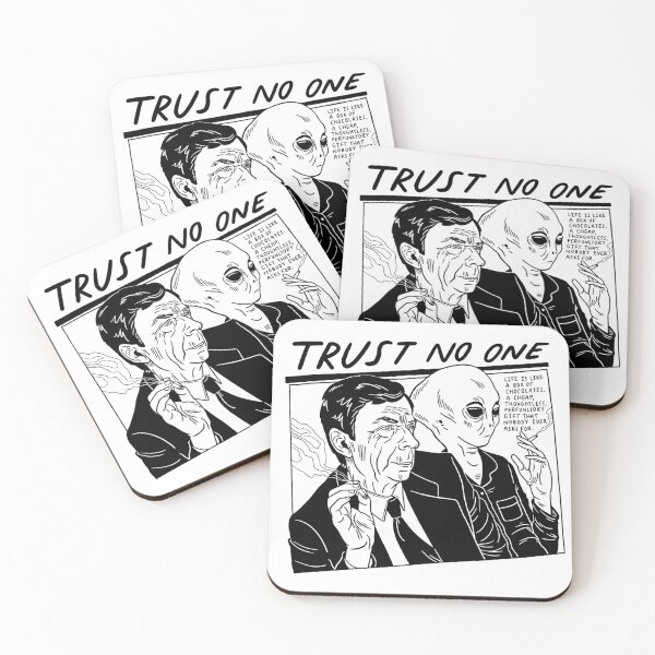 Item preview, Trust No One designed and sold by caraghbrooks.
