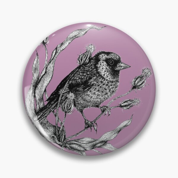 Item preview, Kopie von Kopie von Sweet bird Dorothee with plant stone-lavender designed and sold by Susanne Margarete Lutz.