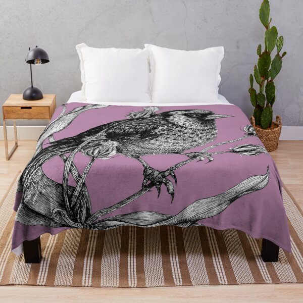 Item preview, Kopie von Kopie von Sweet bird Dorothee with plant stone-lavender designed and sold by Susanne Margarete Lutz.
