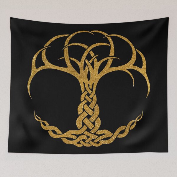 Item preview, Outline Tree Of Life - Gold designed and sold by crazycollective.