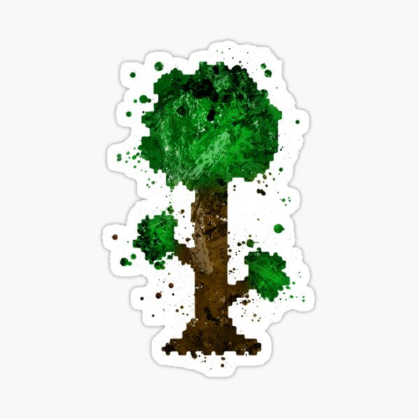 Terraria logo Sticker