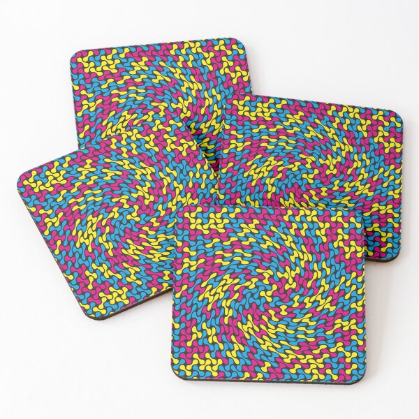 Item preview, Twisted Metaballs Pattern (CMYK) designed and sold by John Uttley.
