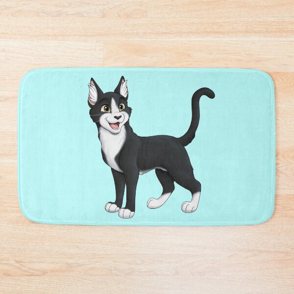 Item preview, Black and White Tuxedo Cat designed and sold by caseysketches.