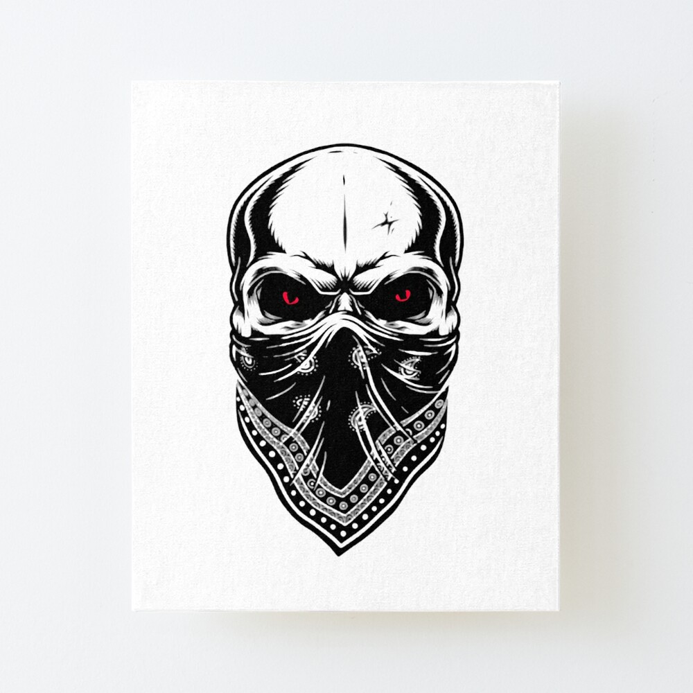 Skull with Bandana  bryangvargas