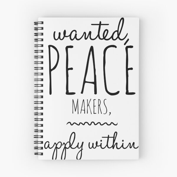 Item preview, Wanted Peace Makers, We Are Change designed and sold by authorCindyK.