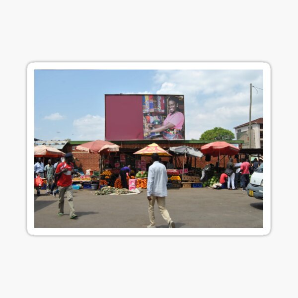 Vista previa del artículo con la obra «Mercadillo de Blantyre», diseñado y vendido por JessicaMhone.