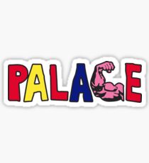 Palace Muscle Logo - Not Supreme, Bape, Gosha Sticker