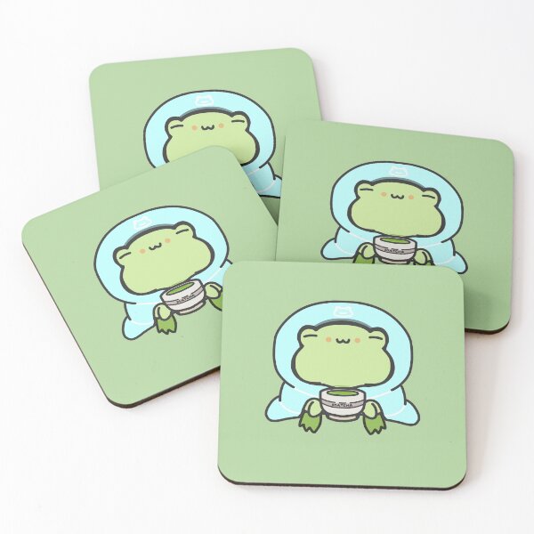 Item preview, Blue Blanket Cozy Frog Matcha designed and sold by patrick10reyes.