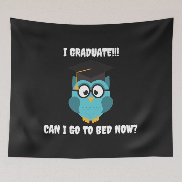 Item preview, I graduate funny design designed and sold by ArTips.
