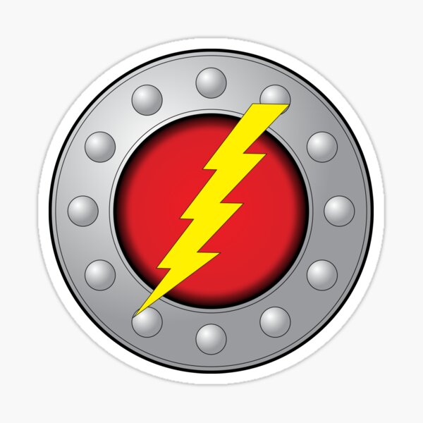 Item preview, FLASH SYMBOL RED designed and sold by MartinAWHolmes.