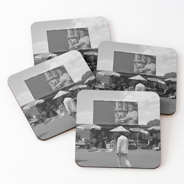 Item preview, Blantyre street market in a black and white  designed and sold by Weather gifts .