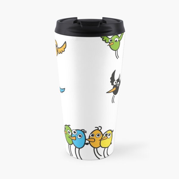 Fun Birds \ by Suzies Sparrow Travel Coffee Mug