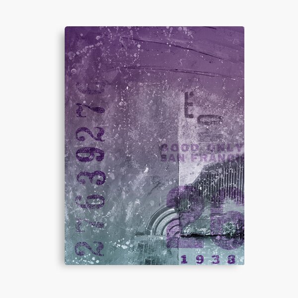 Purple abstract Canvas Print