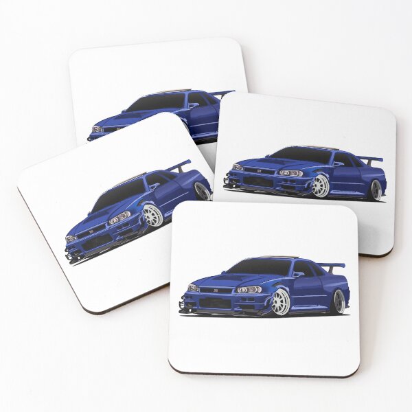 Item preview, GTR r34 blue designed and sold by Chira23.