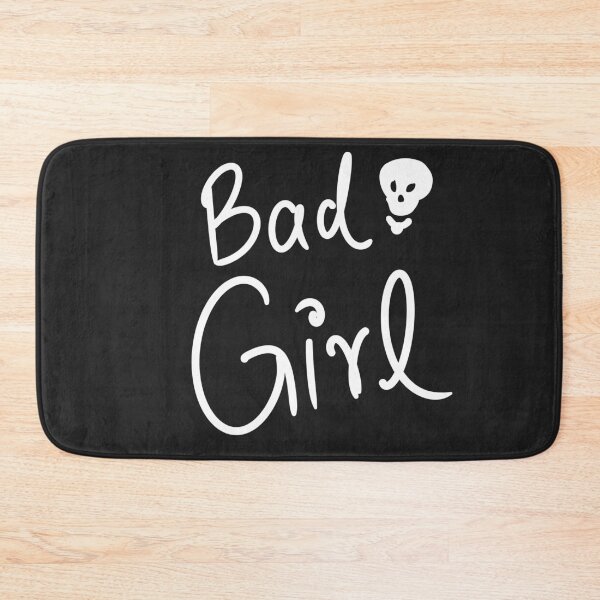 Item preview, Bad girl skull handwriting  designed and sold by wavethreat.