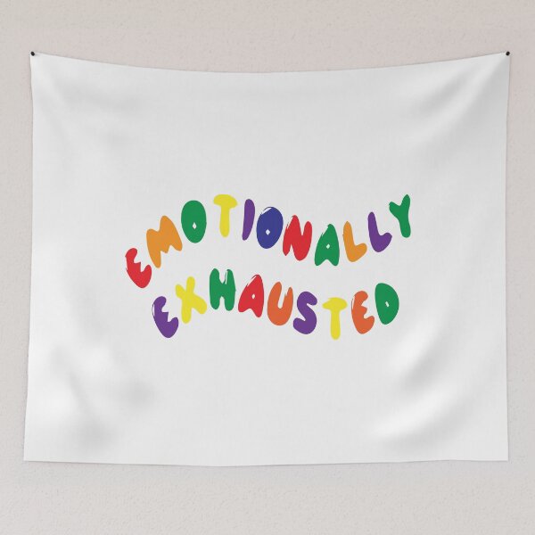 Item preview, Emotionally Exhausted designed and sold by Re Ka.