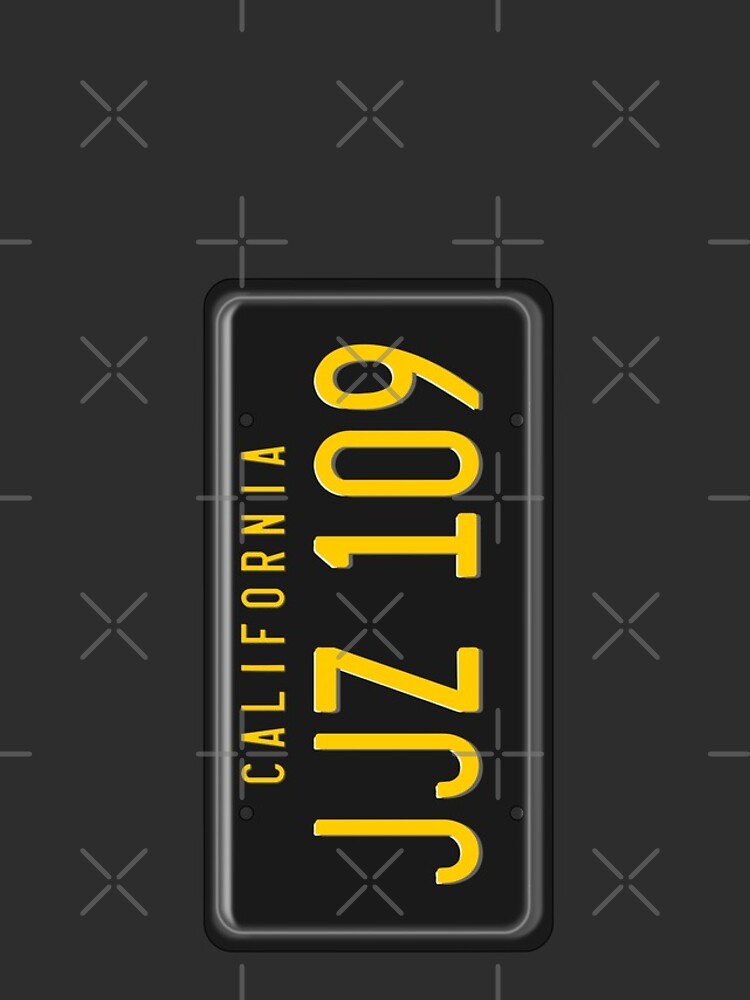 Disover Bullitt JJZ 109 License Plate Number Plate Iphone Case