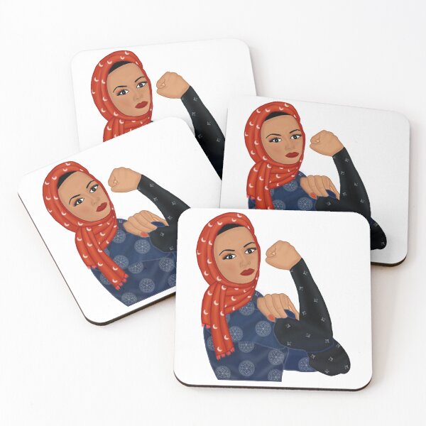 Item preview, Hijabi Riveter designed and sold by MbaArtist Designs.