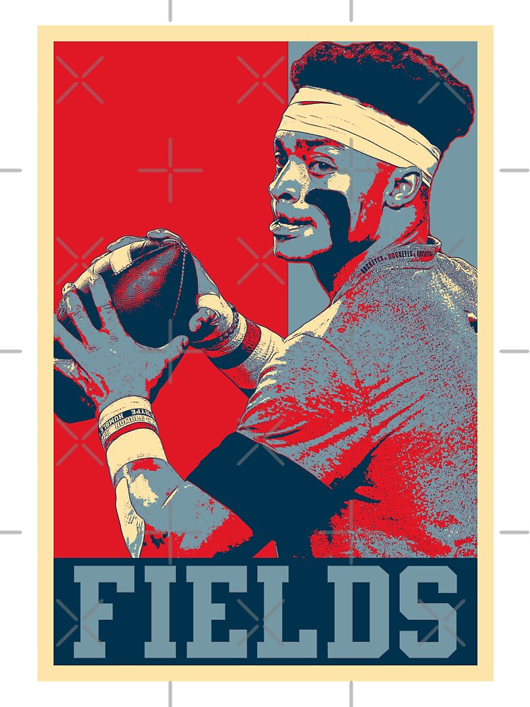 Soldier Fields, Justin Fields, Chicago Bears Kids T-Shirt for Sale by  be-claireful