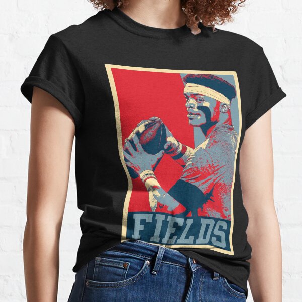 SunRaisingCO Justin Fields Vintage 90s Graphic Style T-Shirt, Justin Fields Shirt, Vintage Oversized Sport Tee, Unisex Shirt, American Football Bootleg