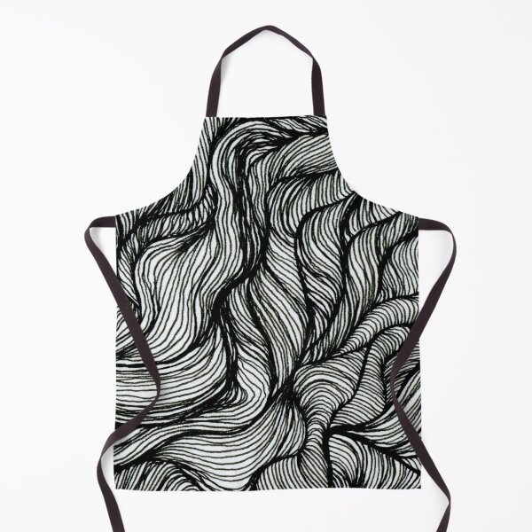 Item preview, Hair Waves black and white designed and sold by Susanne Margarete Lutz.