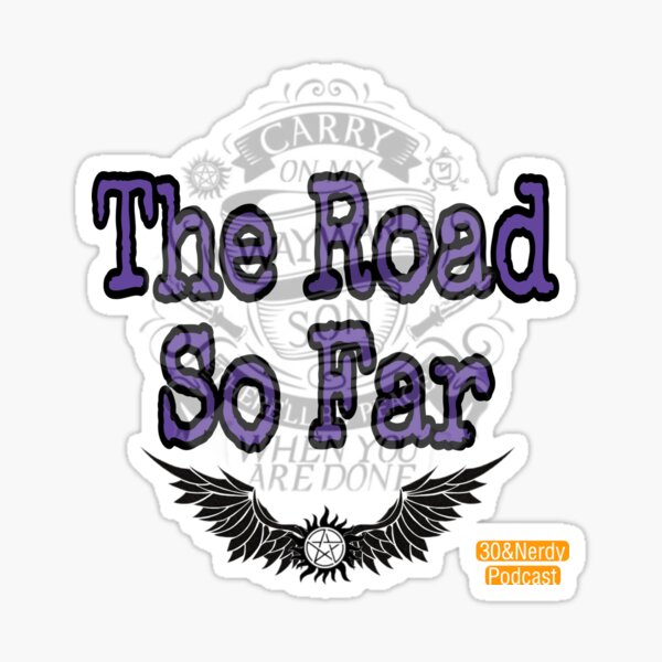 The Road So Far Graphic 1 Sticker