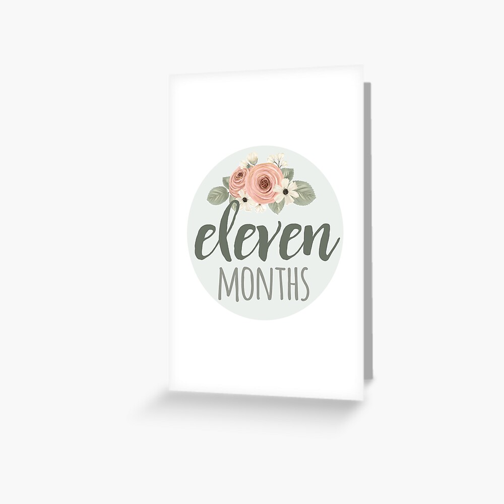 Indie Flower Craft Baby Month Stickers – iCustomLabel