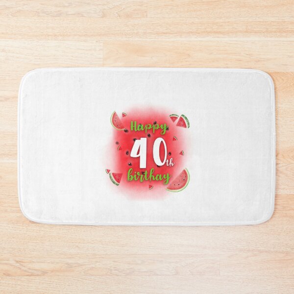 Item preview, Watermelon Happy 40th Birthday designed and sold by Dutlu.