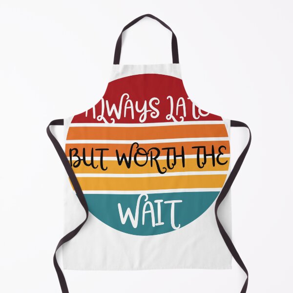 Item preview, Always late But Worth The Wait Vintage Sunset designed and sold by Beluved.