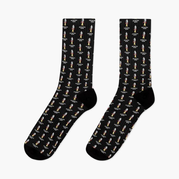 Item preview, Destination: Moon. We have lift off. Rocket blast off. To the moon.  designed and sold by JellyBeenzz.