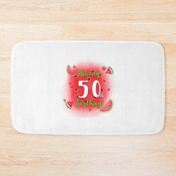 Item preview, Watermelon Happy 50th Birthday designed and sold by Dutlu.