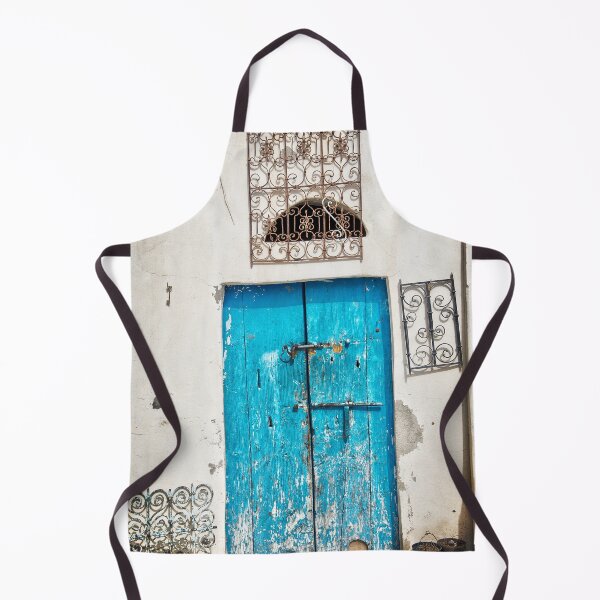 Item preview, White and Blue door, Djerba Tunisia designed and sold by Delphimages Art.