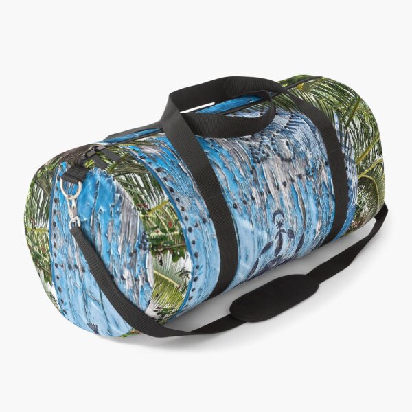 Item preview, Oriental garden with blue door designed and sold by Delphimages Art.