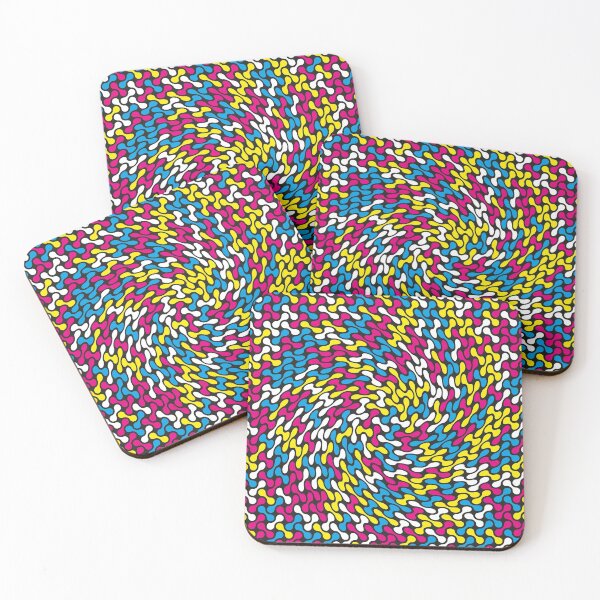 Item preview, Twisted Metaballs Pattern (CMYK Colour) designed and sold by John Uttley.
