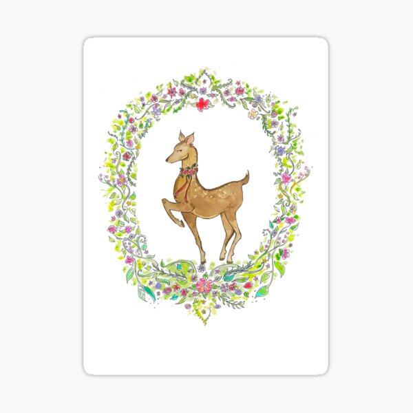 My Deerest Sticker