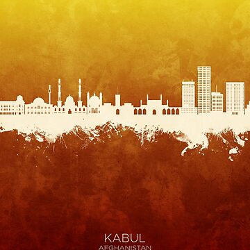 Vorschaubild zum Design Kabul Afghanistan Skyline von ArtPrints