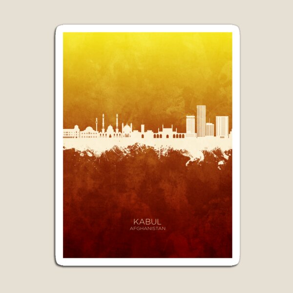 Item preview, Kabul Afghanistan Skyline designed and sold by ArtPrints.