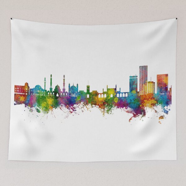 Item preview, Kabul Afghanistan Skyline designed and sold by ArtPrints.