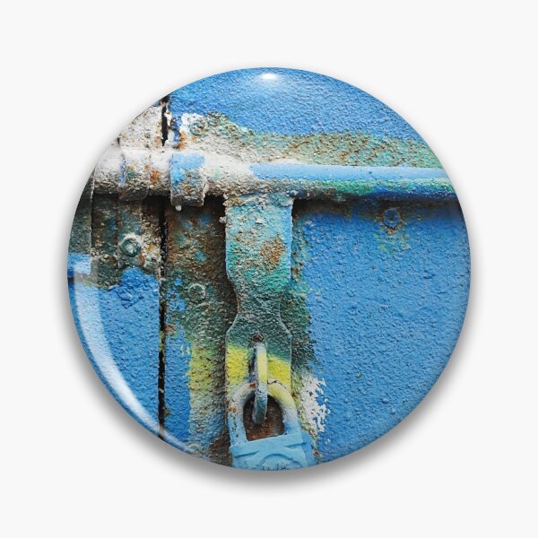 Item preview, Locked - Close up of an old locker designed and sold by Delphimages Art.