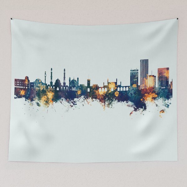 Item preview, Kabul Afghanistan Skyline designed and sold by ArtPrints.