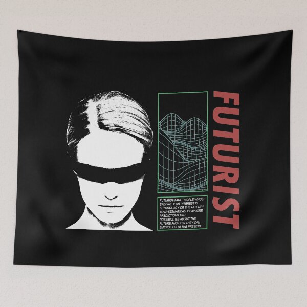 Item preview, futurist designed and sold by Made-By-Art.