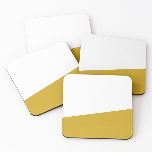 Item preview, Stripe Block (mustard yellow/white) designed and sold by Design Minds Boutique.