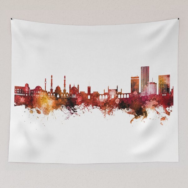 Item preview, Kabul Afghanistan Skyline designed and sold by ArtPrints.