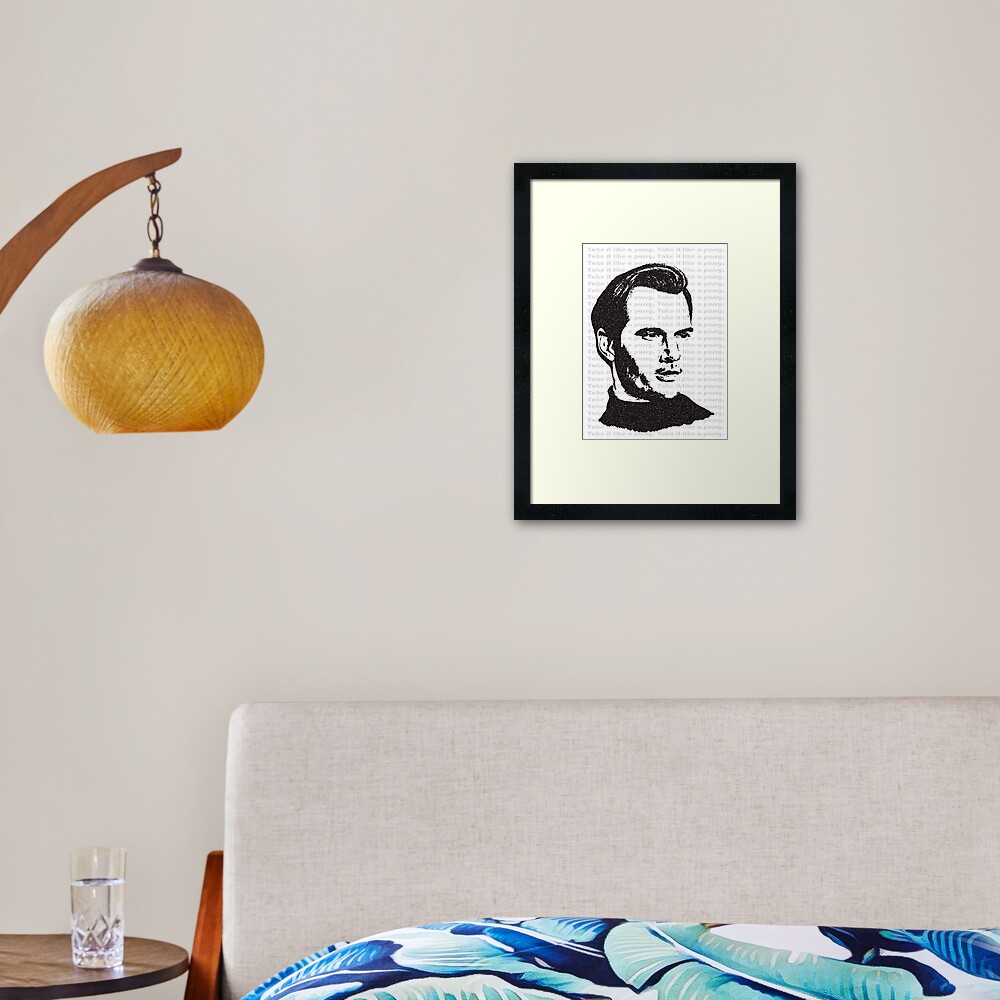Henry Cavill (Take it like a ...) Framed Art Print